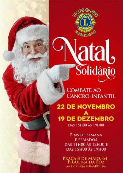 Loja de Natal Solid&aacute;rio